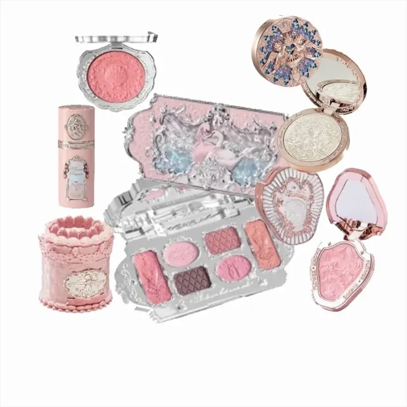 Flower Knows Makeup Set Lip Mud Highlighter Powder Blusher Eye Shadow Professional Makeup Gift Kit for Girl Cosmetics Full Set — image 2
