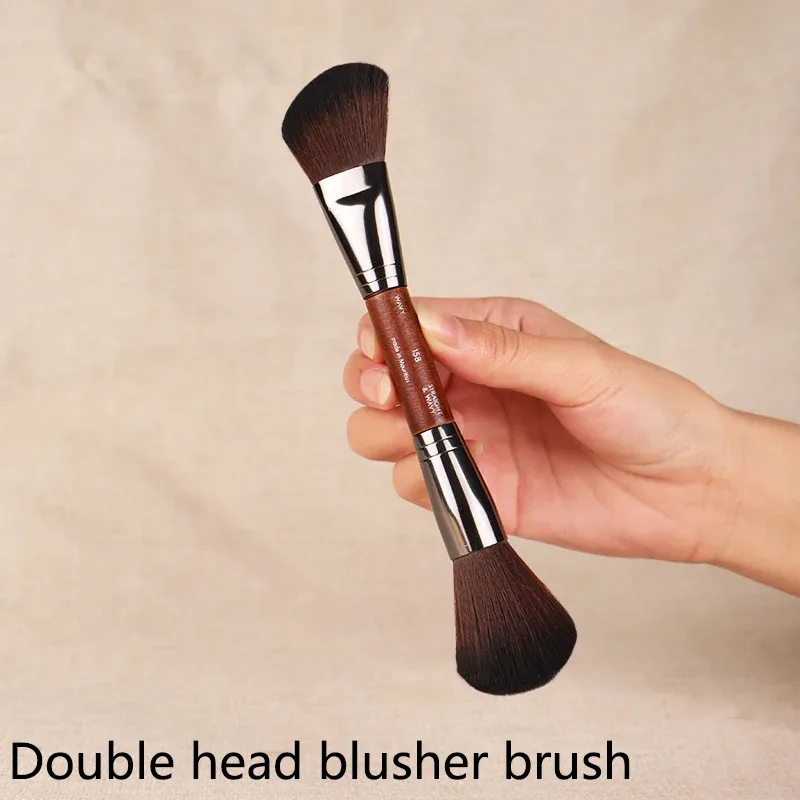 Professional Soft Makeup Brush Makeup Tools Liquid Foundation Concealer Make Up Brush Wood Handle Brushes Beauty Tool Wholesale — image 17