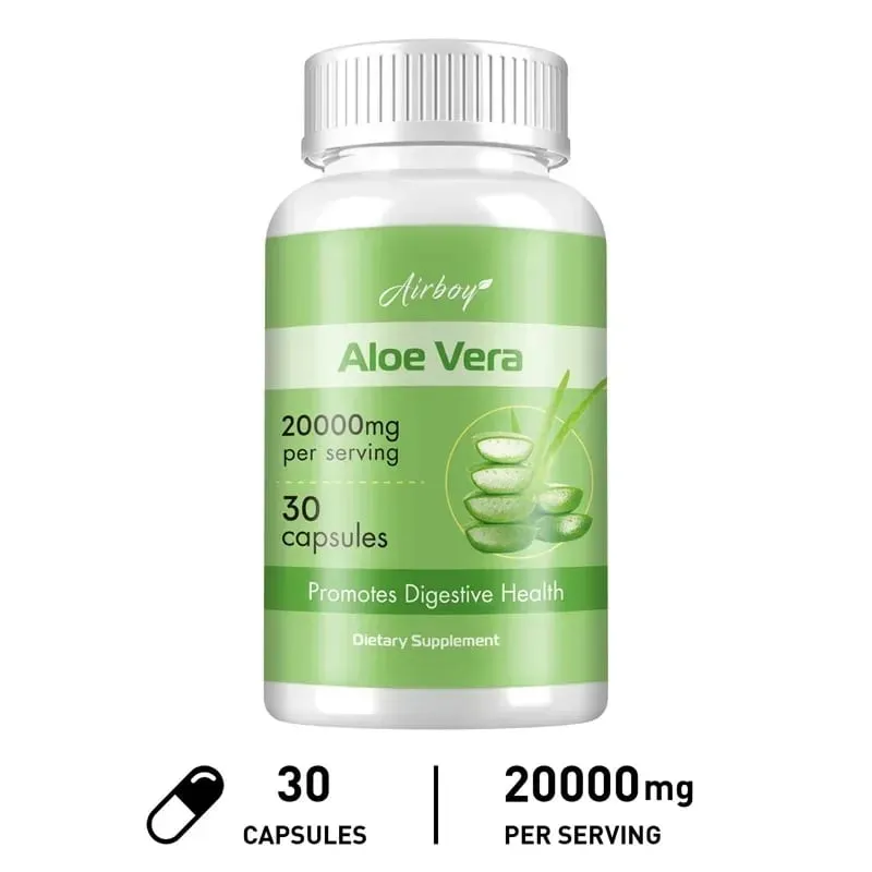 Aloe Vera - Weight management Support Gut Health and Digestive Comfort Stomach Acid Buffer Support Metabolism Natural Immune