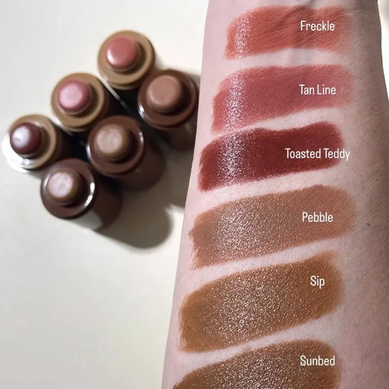 Hot Brand New Pocket Bronzer Stick Cream Lasting Waterproof Face Contour Cosmetic Colada Honey Mango Lip Gloss Moisturize Makeup