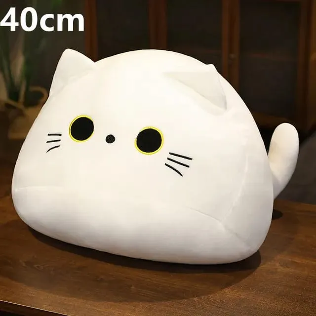 18cm/40cm/55cm Black Cat Shaped Soft Plush Pillows Doll Lovely Cartoon Animal Stuffed Toys Girls Birthday Gifts Ornaments — image 14