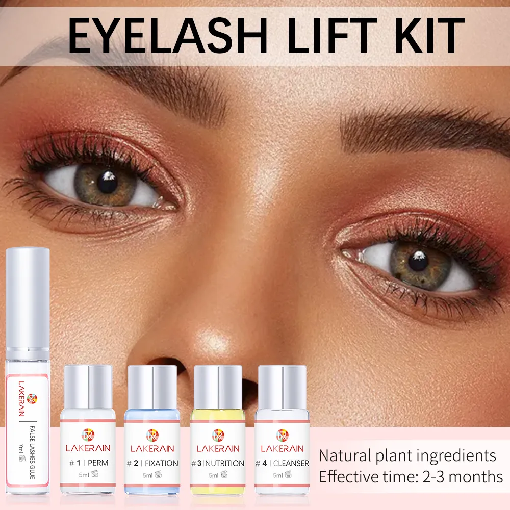 Free Shipping Lash Lift Kit Long Lasting Eyelash Lifting Perming Lotion Fixation Glue Curly Lasher Beauty Salon Home Use Pro Kit — image 3