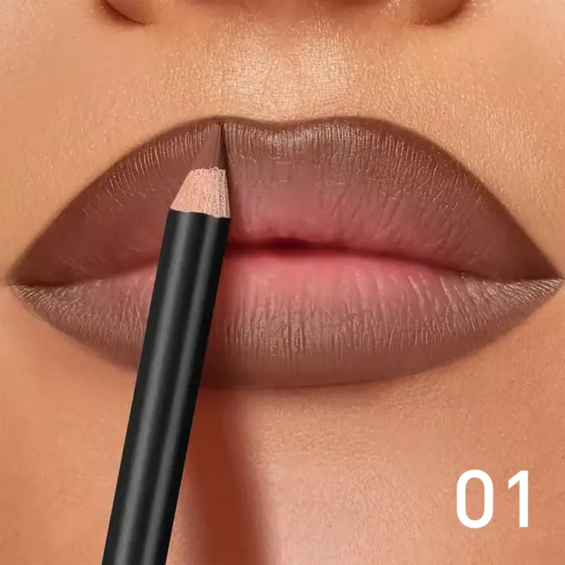 Pelapik Bibir Matte Kalis Air 6 Warna - Formula Tidak Pemindahan Tahan Lama Kemasan Matte 6 Warna Serbaguna — image 11