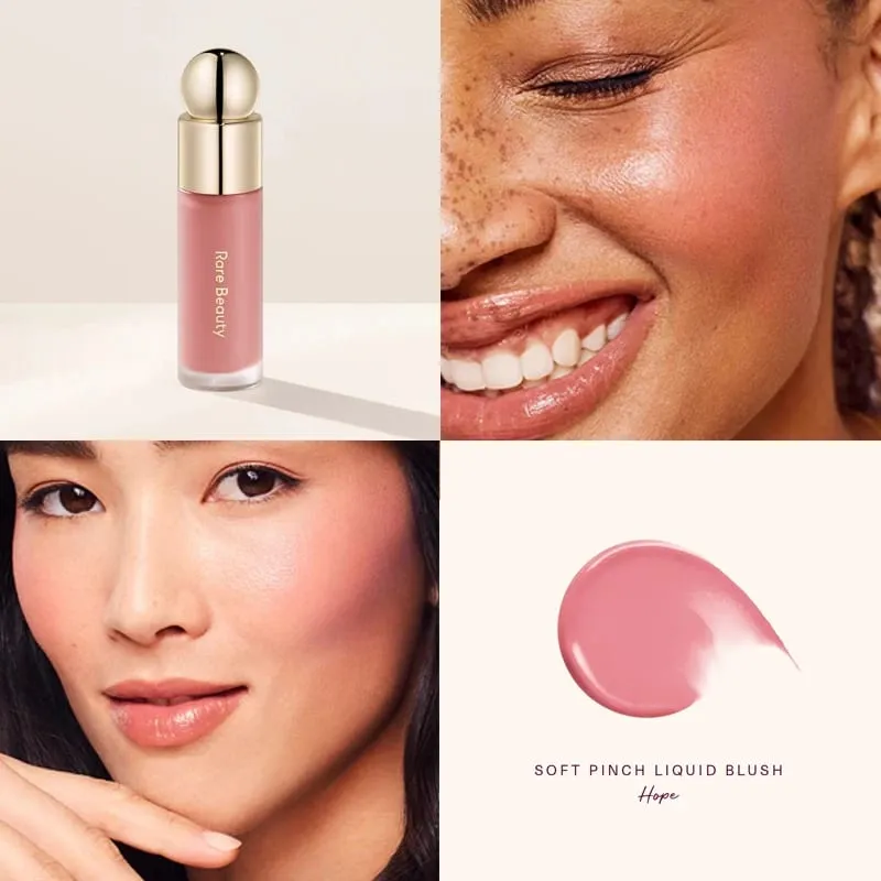 Rare Beauty Liquid Blush Lipstick Eyes Cheek Blusher Waterproof Mositure Face Contour Shadow Liquid Lip Gloss Rouge Plump Makeup — image 9