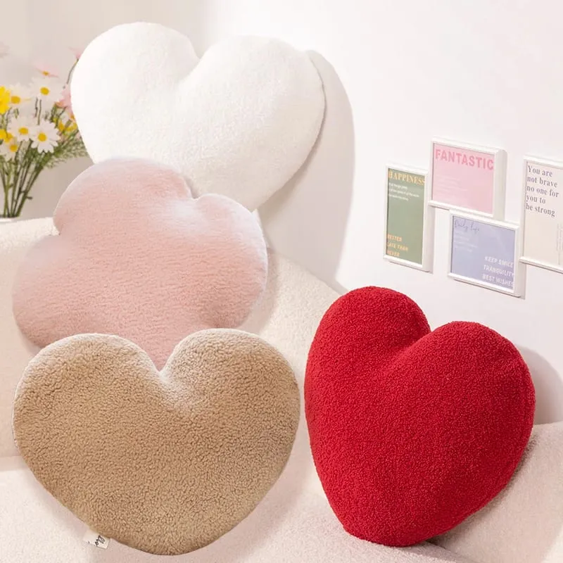 INS Plush Hear Throw Pillow Cute Clover Soft Doll Home Sofa Decoration Pillow Cushion Kids Toys Birthday Gift — image 2