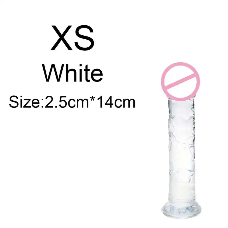 Super levné realistické měkké ženy erotické anální velké dildo přísavka Jelly Dick erotické hračky měkké klitorisy vaginální masturbátory penis — image 8