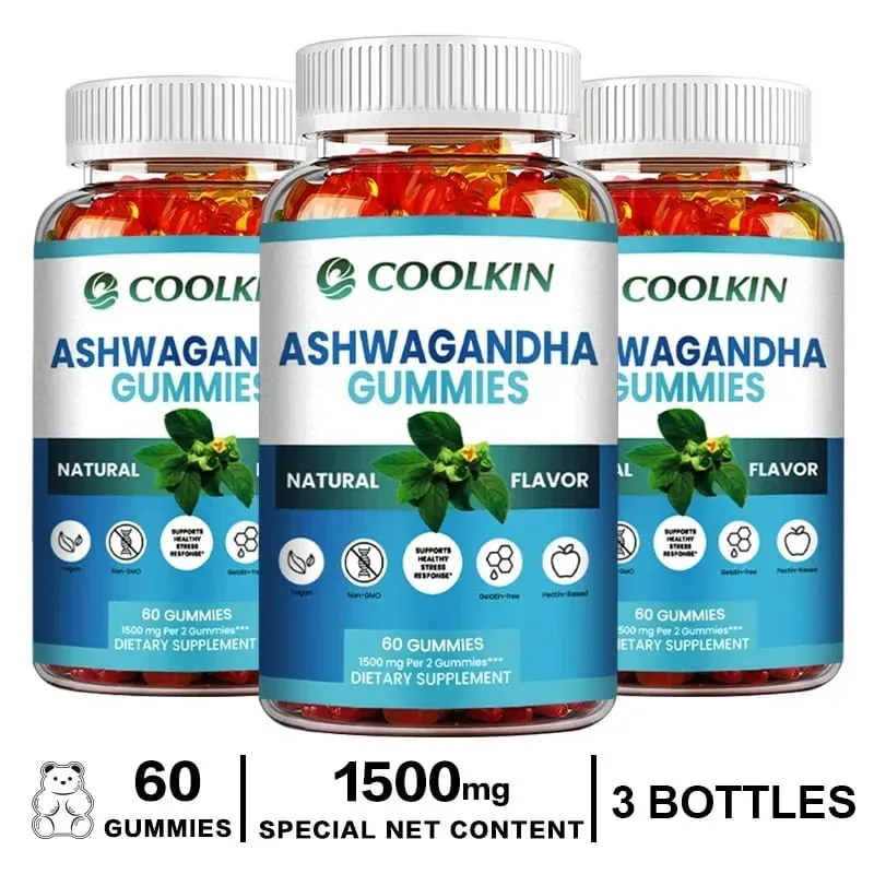 Ashwagandha Gummies - Relieve Stress Improve Concentration Promote Brain and Energy Balance and Improve Sleep Health — image 10