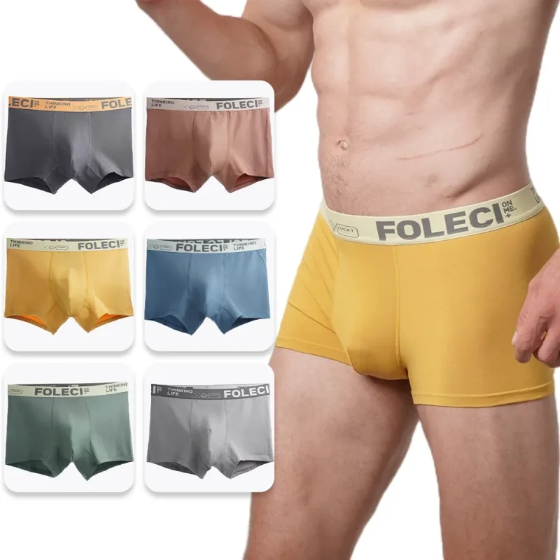 2025 Men's Cotton Underwear Boxers Breathable Stretch Underpants Shorts Soft Man Boy Youth Boxershorts Oversized Panties XL-9XL — image 2
