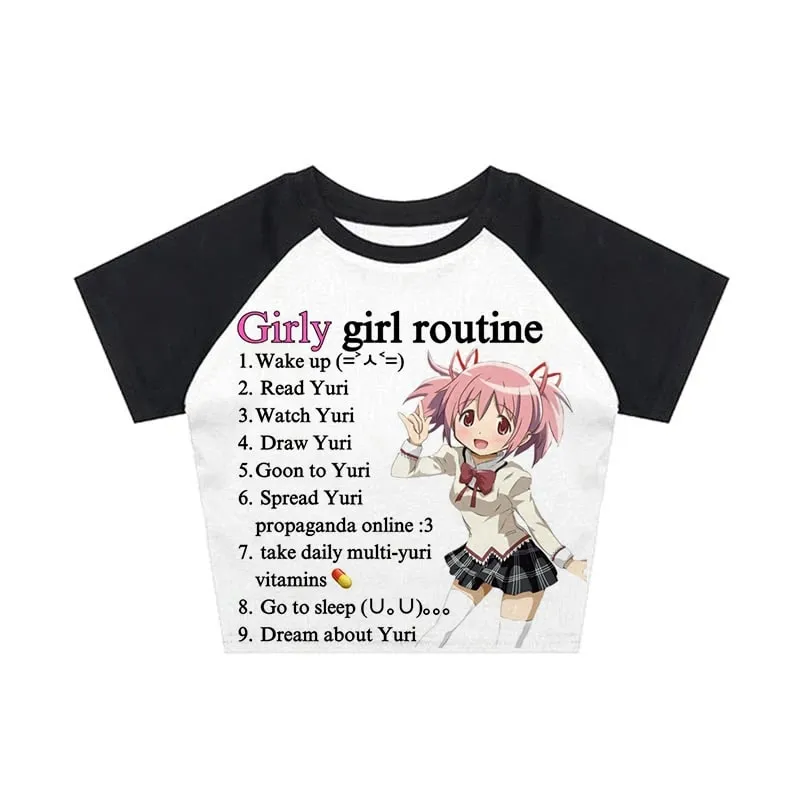 2000s Punk Anime Graphics Tanks & Camis Top Grunge Vintage Gothic Clothes Women Corset Streetwear Y2k Tops Emo Crop Top Clothing — image 5
