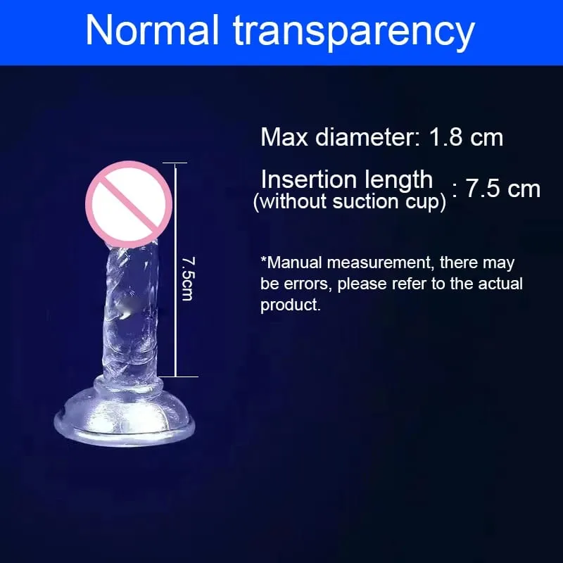 Realistic Dildo Jelly Penis Suction Cup Dildo 7 Size Female Masturbator Clitoral Stimulator Big Dick Lesbian Sex Toys For Women — image 13