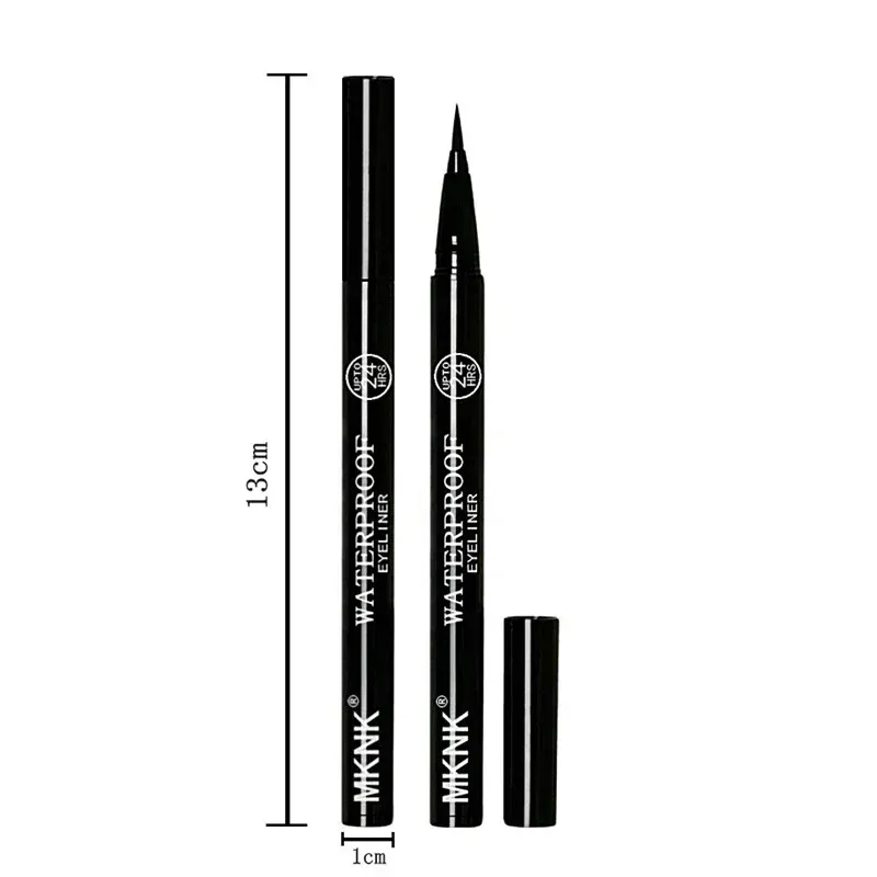 Liquid Eyeliner Pen Long-lasting Fast-drying Waterproof Non-fading Stain-free Black Eyeliner Eye Cosmetics for Women — image 2