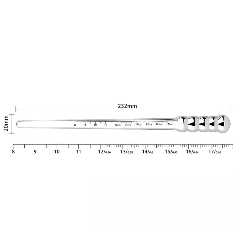 Protaste Stimulation Urethral Penis Plug Stainless Steel Urethral Dilator Sounding Rod Catheter Masturbation Sex Toys Men