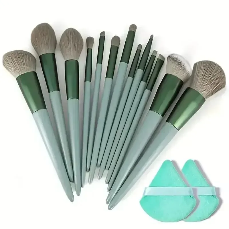 Professional Makeup Brush Set - Soft Fluffy Cosmetic Brushes for Foundation Powder Eyeshadow & Blending Beauty Tools — image 11