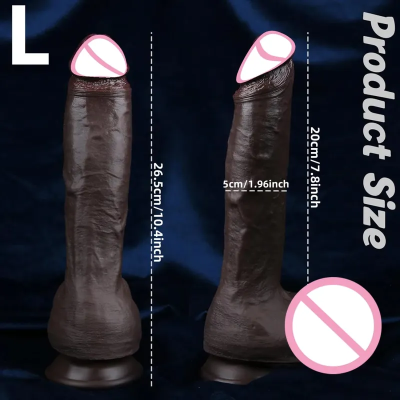 Realistic Skin Feeling Penis Soft Huge Dildo Female Masturbator Dildos for Women Strapon Big Dick Sexy Adult Sex Toys Sex Shop