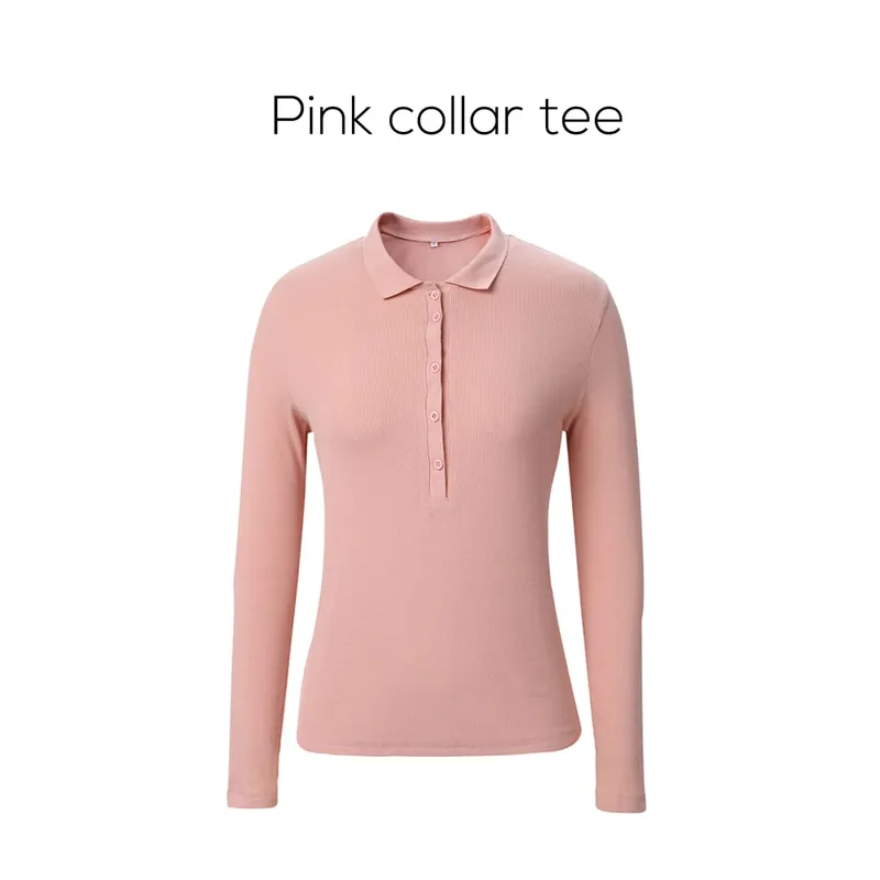 AP 2025 Spring and Summer Women Turn-down Collar Tee Soft Lady Cotton Blend Skirt Comfortable Casual — image 11