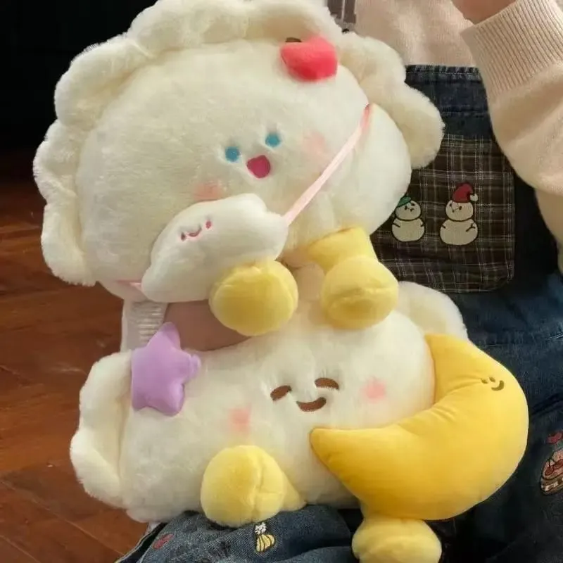 Quente bonito bolinho de pelúcia boneca macio recheado travesseiro adorável dos desenhos animados almofada brinquedo para casa quarto decoração aniversário presente do feriado — image 4