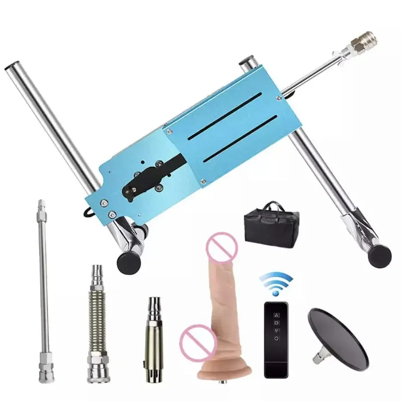 New Sex Machine App & Wired & Wireless Control Turbo Gear Powerful Love Machine with Dildo for Adults Masturbation