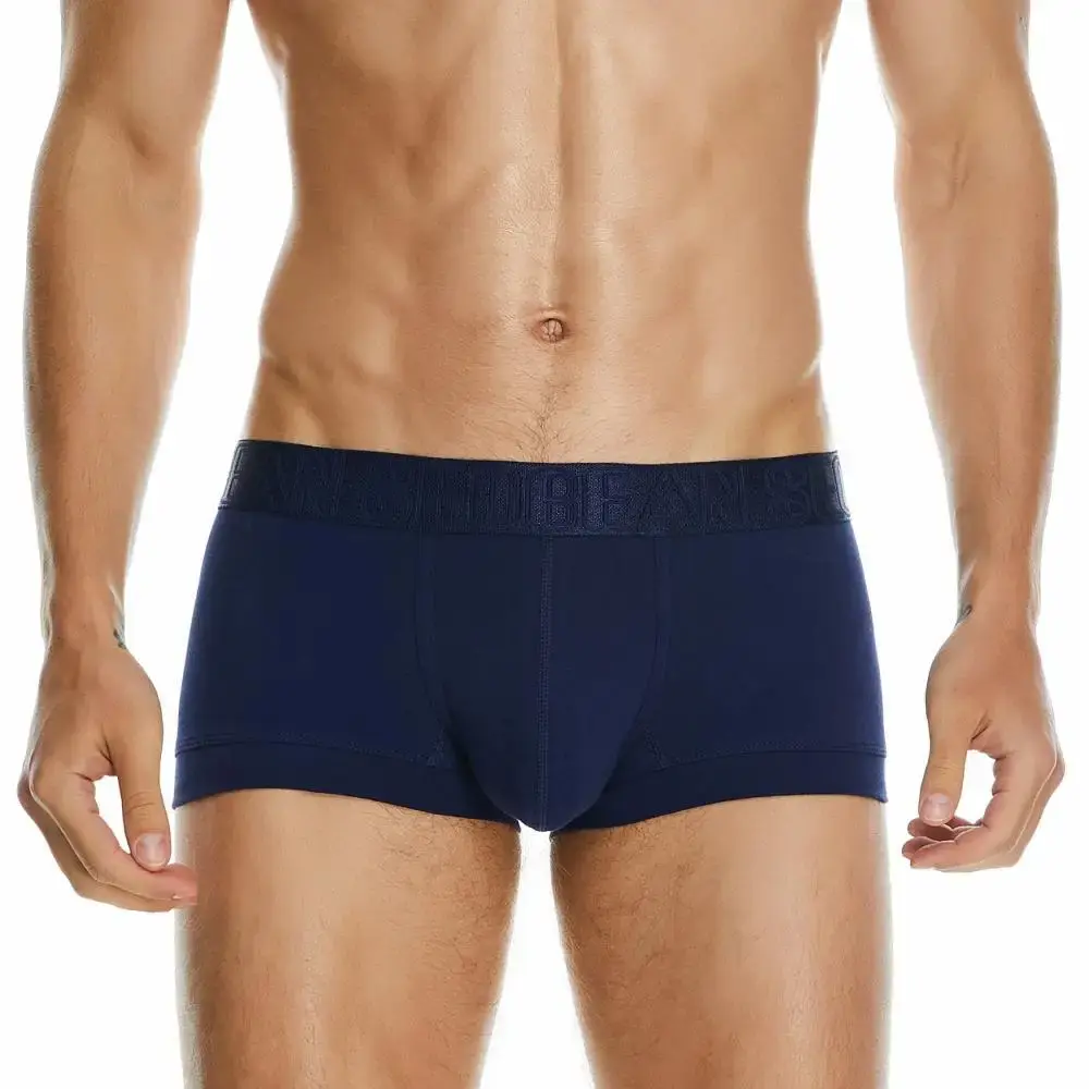 Men's Boxers Cotton Underwear Boxer Shorts Sexy Men Boxer Briefs Solid Color Underpants Boxer For Man — image 21