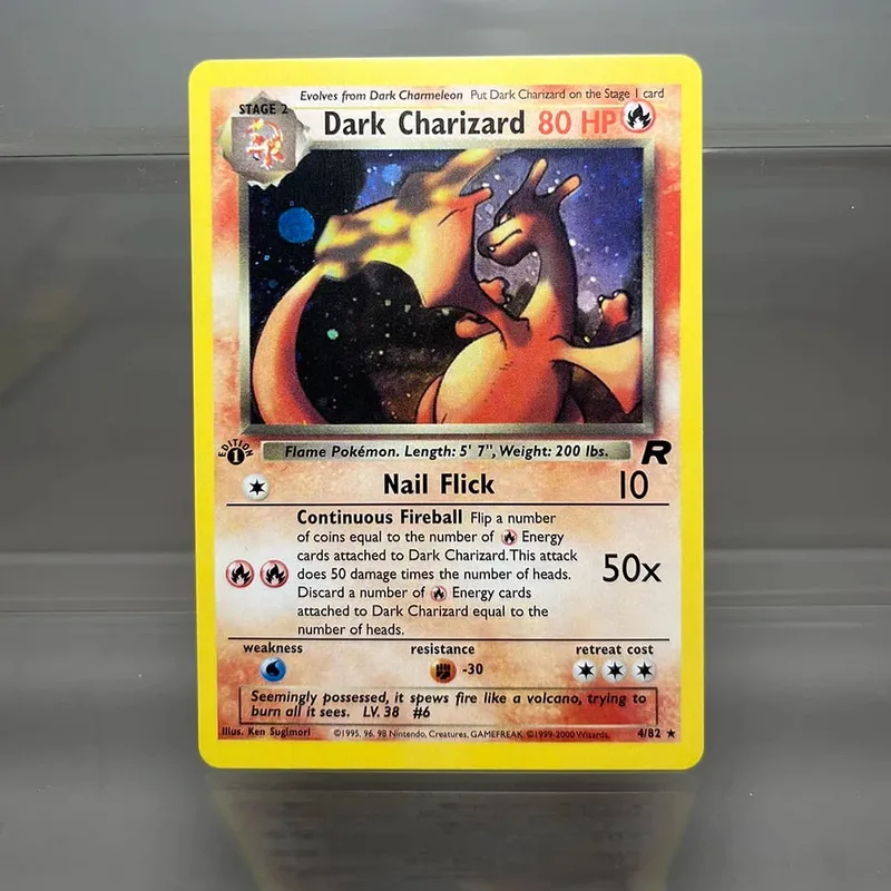 PKM Holographic Single Proxy Cards Lugia Charizard Venusaur Foil Game Collection Cards PTCG Kids Toys — image 22