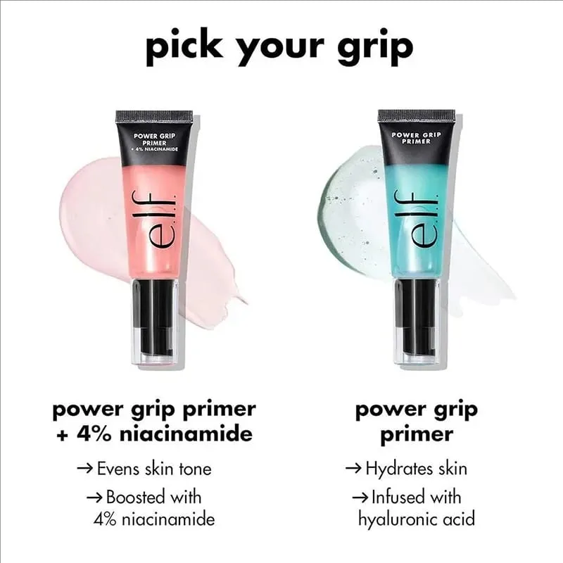 Luxury Hot ELF Power Grip Primer Gel Brightening Hyaluronic Moisturizing Lasting Face Brighten Contour Nature Makeup Cosmetics — image 5