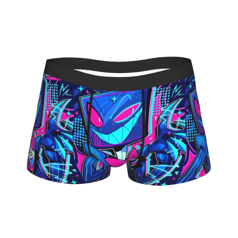 Calzoncillos tipo bóxer Vox para hombre, pantalones cortos, bragas, ropa interior de poliéster, calzoncillos de S-XXL novedosos para hoteles Hazbined