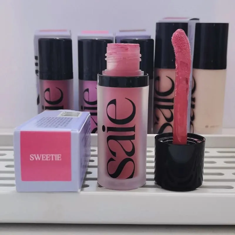 Fashion Saie Liquid Blush Cream Long Lasting Lightweight Natural Glow Face Makeup Cosmetics Bronze Contouring Cream Fair Light — image 10