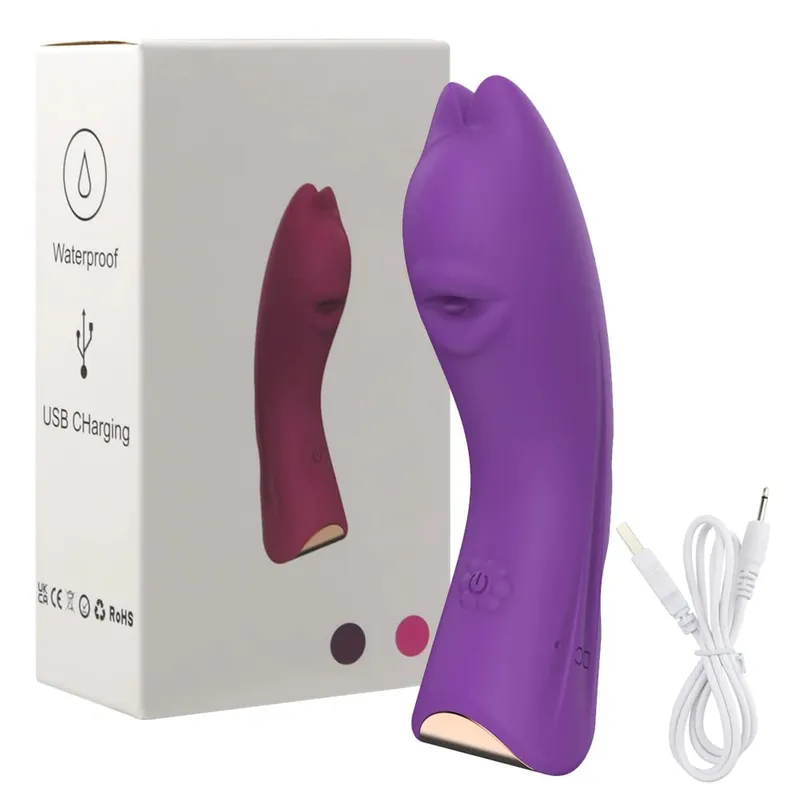 Begginer Finger G Spot Vibrator 10 Speed Clitoris Nipple Stimulator Vagina Anal Massager Sex Toy for Couples Adult Sexy Toys