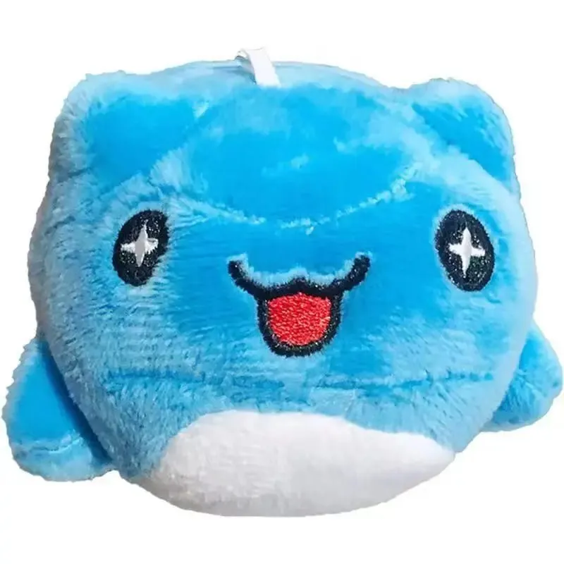 10cm Bugcat Capoo Plush pendants Anime Blue Cat Worm Cosplay Backpack decorative keychain children birthday present — image 3