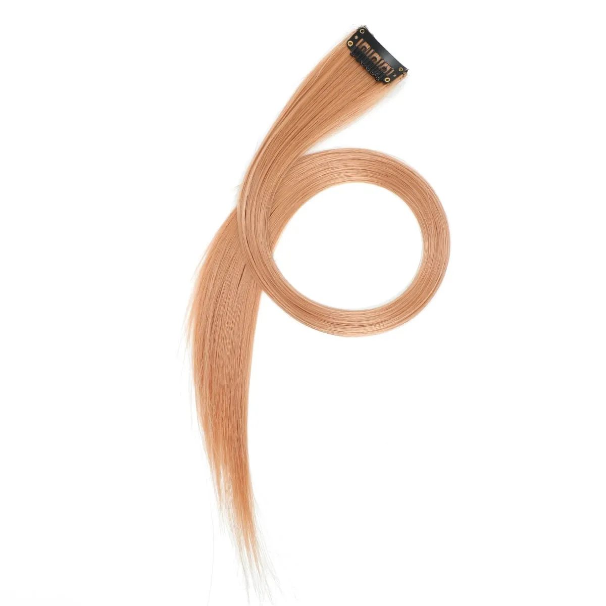 22 inch Colored Hair Extensions Straight Hairpiece 6pcs Colorful Hair Party Highlights Clip in Long Synthetic for Girls Women