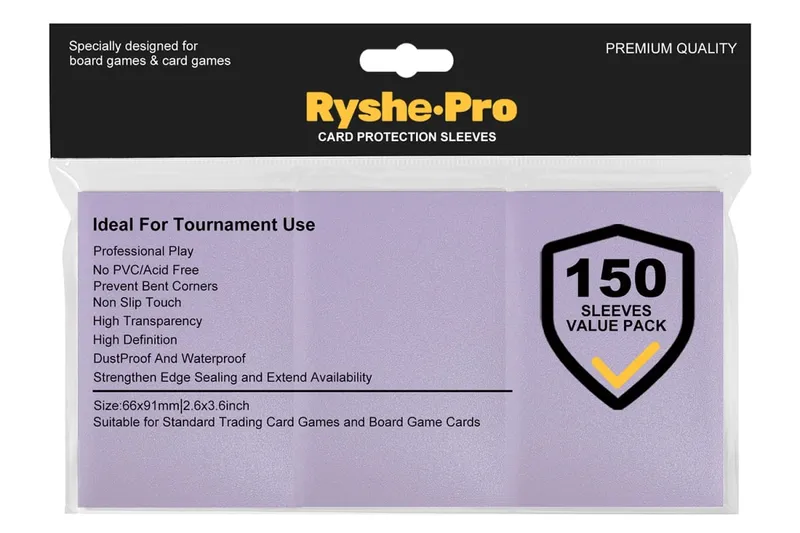 100pcs 2.5 "x 3.5" Premium Trading Card แขน 66x91 มม.ขนาดมาตรฐานกระดานการ์ดเกมสำหรับ MTG Magic Gathering Lorcana การ์ดเกม — image 39