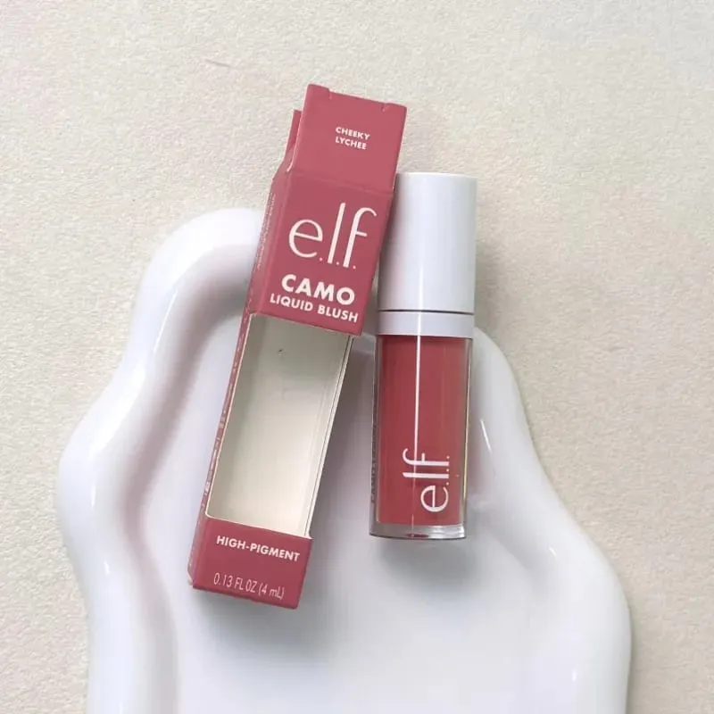 Hot Elf Brand Latest Style Multicolored Liquid Powder Blusher Highlight Contour Stick Long-Lasting Natural Cheek Rouge Cosmetics