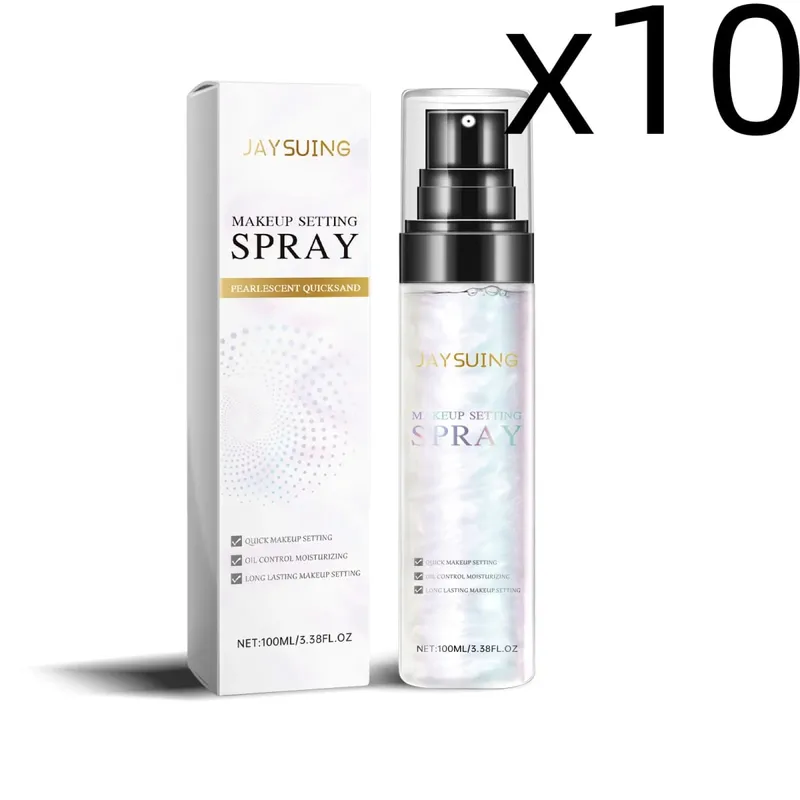 Jaysuing Makeup Setting Spray Lasting Makeup Hold Oil Control Quickly Drying Brighten Skin Tone Natural Lock Makeup Fixer Spray