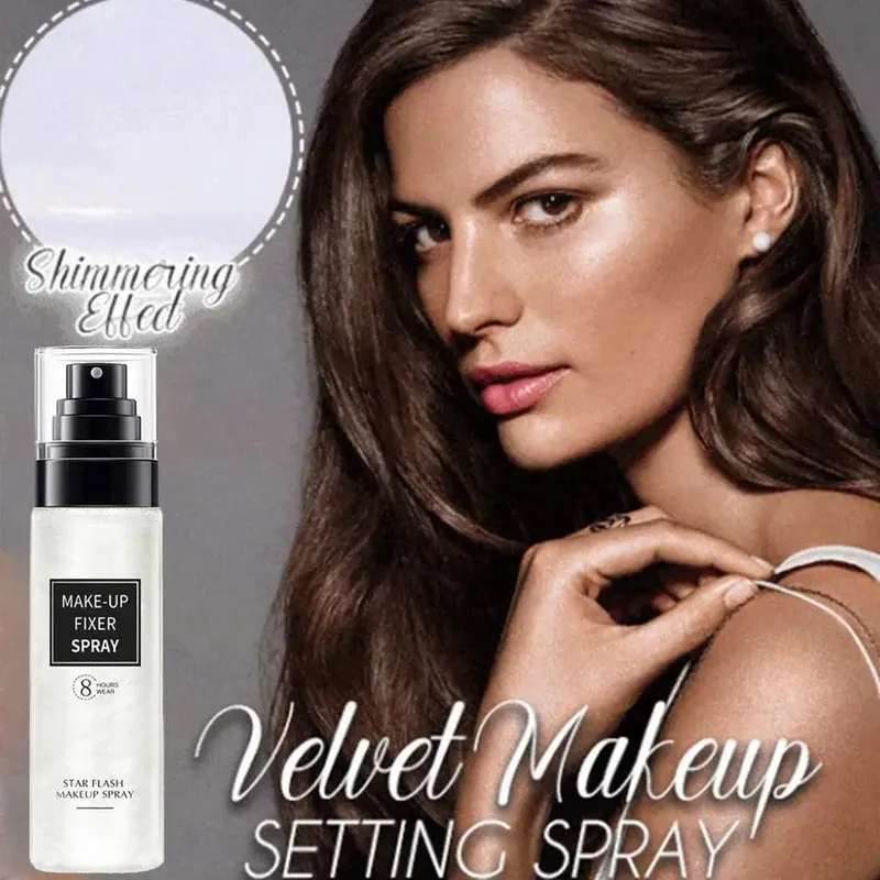 Professional Makeup Setting Spray Quick Drying Finish Mist For Face Foundation Long Lasting Anti-Drop Fixer Spray Beauty Makeup — image 4