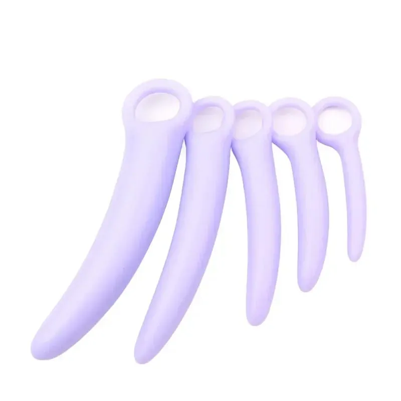 5-Piece Dilator Kit Vaginal Muscle Training Strengthen Rejuvenate Anal Plugs Sex Health Toy Pleasure