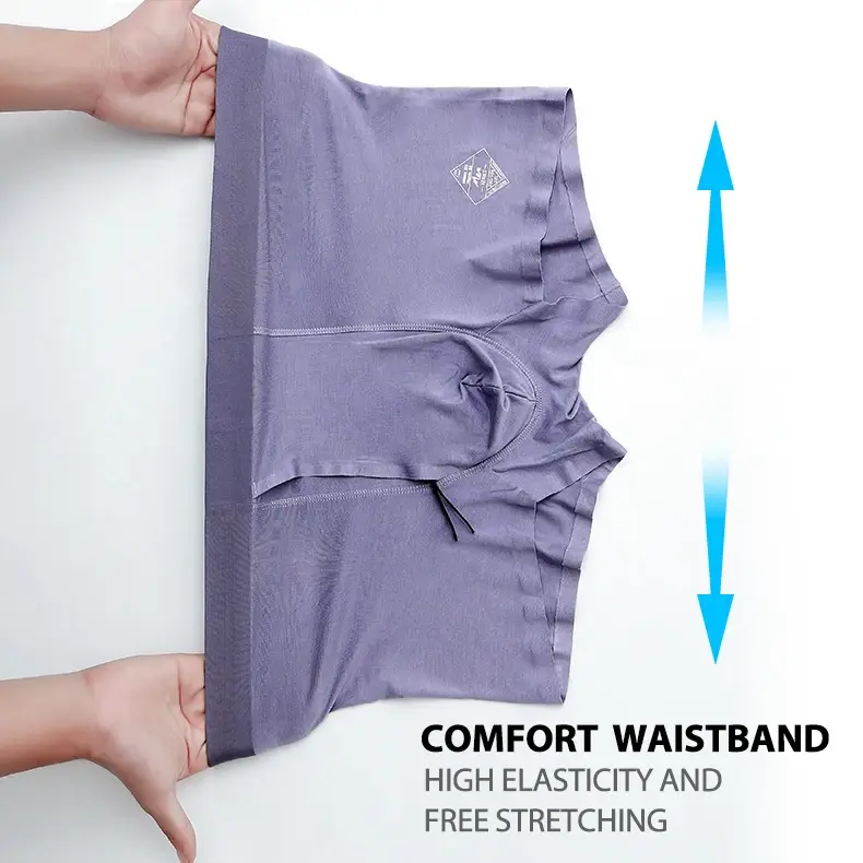 Men's Breathable Underwear Front Open Hole with Adjustable Ring Sheath Boxers Foreskin Long Therapy Enhanced Man Boxers Briefs — image 16