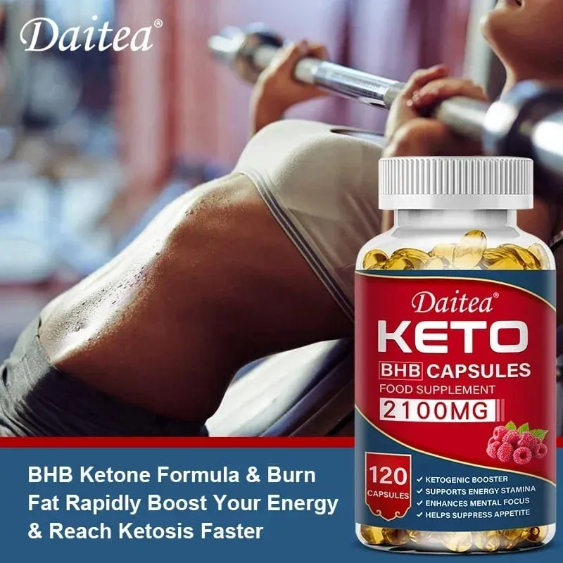 Weight Loss Capsules - 2100 mg - Ketogenic Enhancer Weight Management Fat Metabolis
