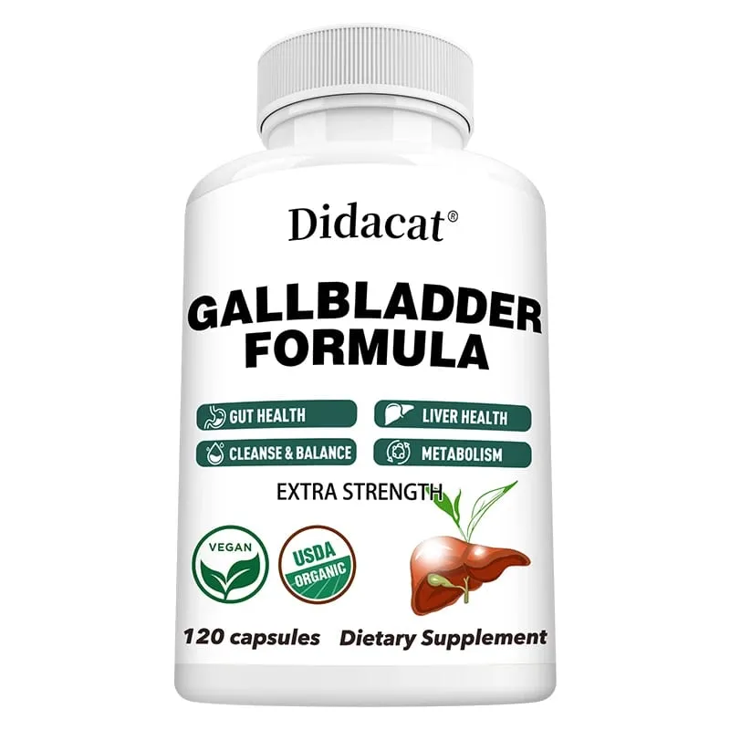 Premium Liver Supplement Ox Bile Extract Cleanses The Liver Detoxifies and Repairs Supports Gut Health 120 Capsules — image 8