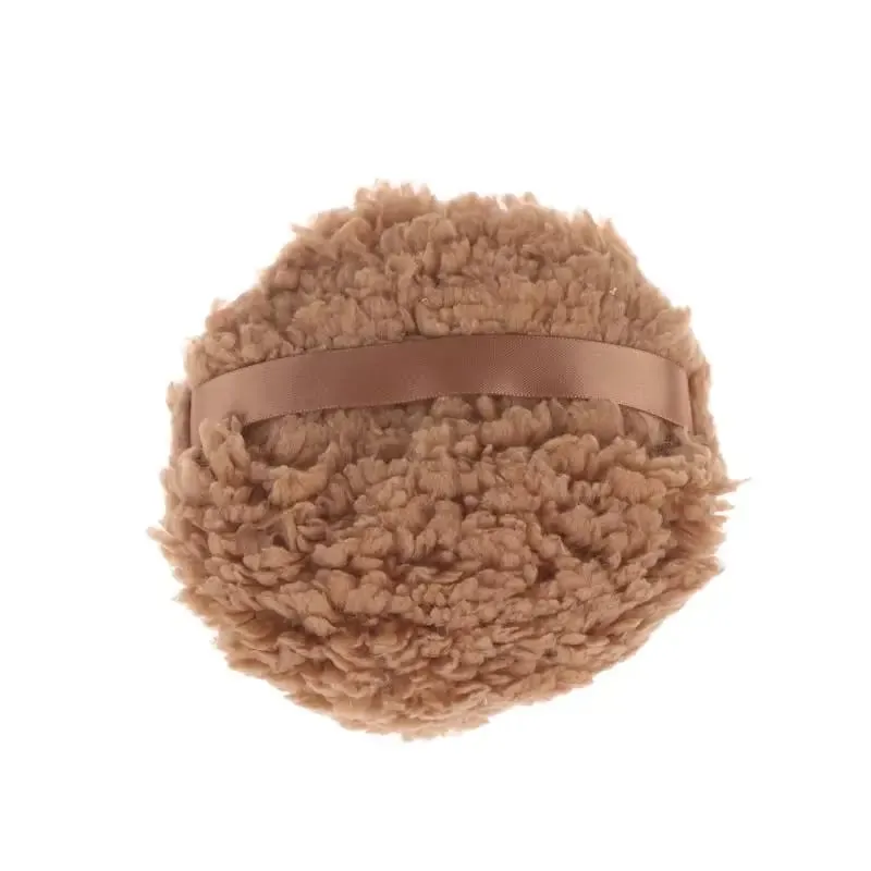 1 Pcs Extra-Large And Extra-Thick Powder Puff Skin-Friendly Soft And Non-Absorbent Extra-Large Talcum Powder Puff