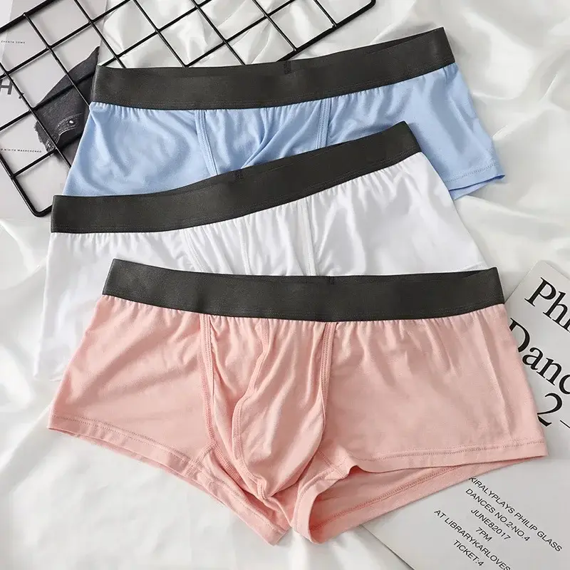 Herren-Unterhose aus Bambusfasern, athletisch, schnell trocknend, atmungsaktiv, separater Beutel, mit Fly-Front-Doppelbeutel-Unterhose, für mehr Komfort — image 10