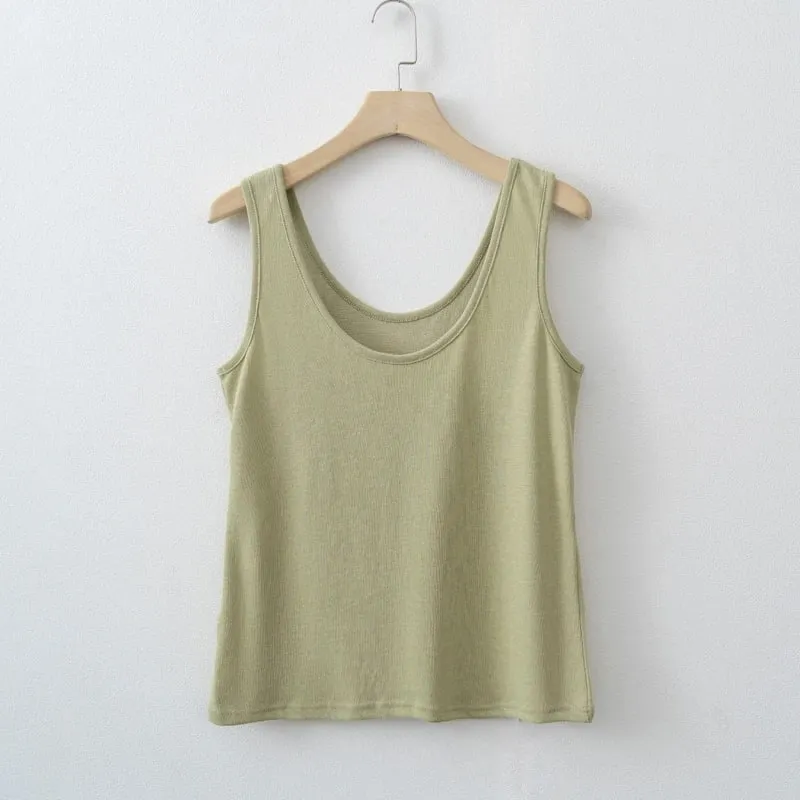 2026 Women Casual Sleeveless Tank Top — image 12
