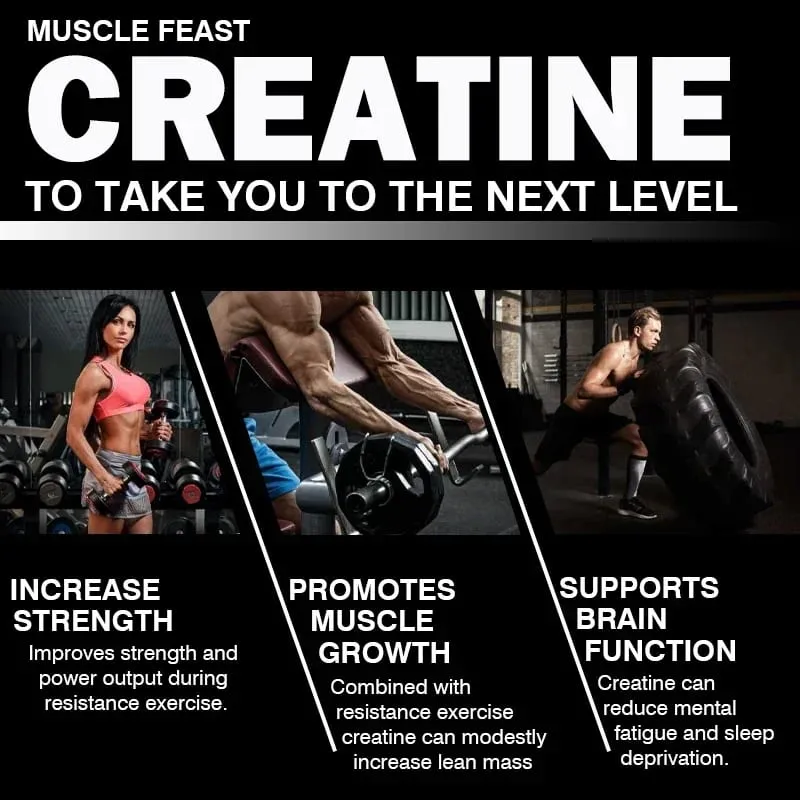 Creatine Monohydrate - Improves Athletic Performance Strength Endurance and Muscle Building — image 6