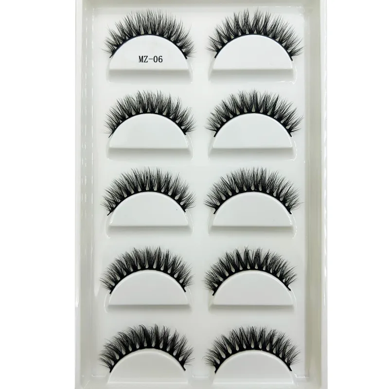 New 28 Style 5 Pairs Natural Mink False Eyelashes Makeup Eyelash Extension Fake Eye Lashes Faux Cils Make Up Beauty Cilios — image 15