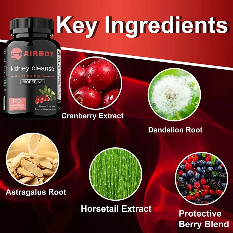 Kidney Cleanse Detox & Repair Urinary Tract Support & Flush Formula To Support Normal Kidney Function — image 3