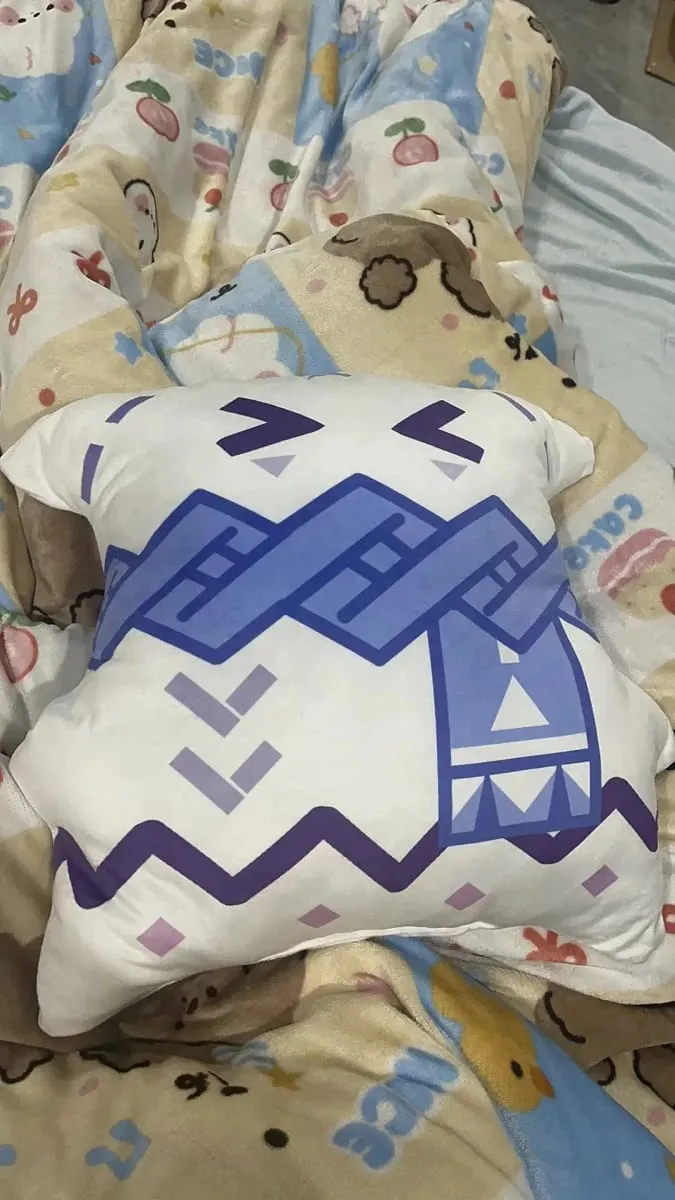40cm Game Citlali Genshin Impact Gardener Cartoon Throw Pillow Dango Sofa Back Cushion Cosplay Gift