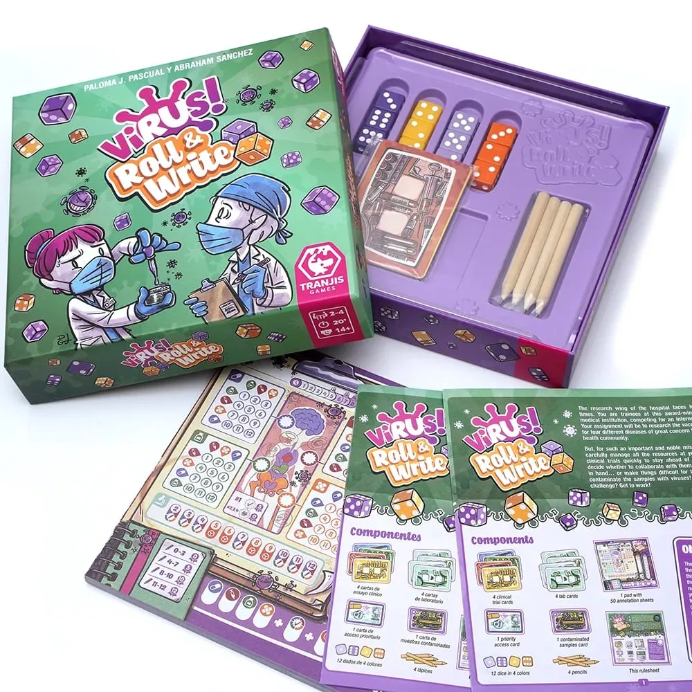 Virus roll & write Un divertidisimo — image 4