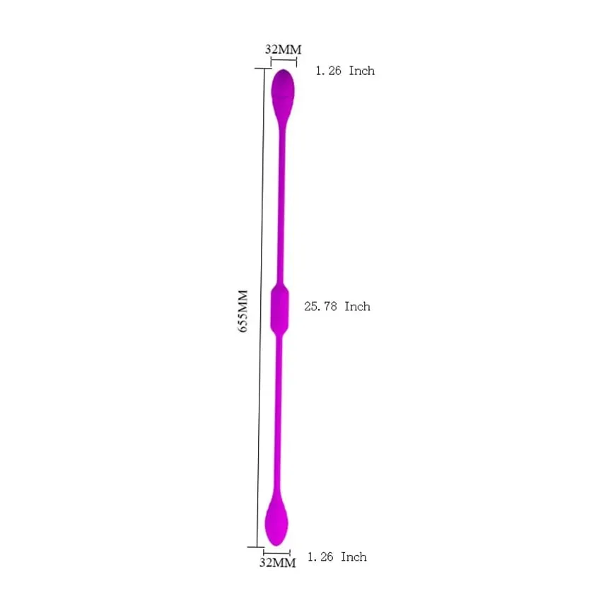 Vibrating Sex toys For Two Bullet Vibrators Double Penetration Silent Women Clitoris Powerful Long Anal Plug Soft Masturbator 18 — image 6