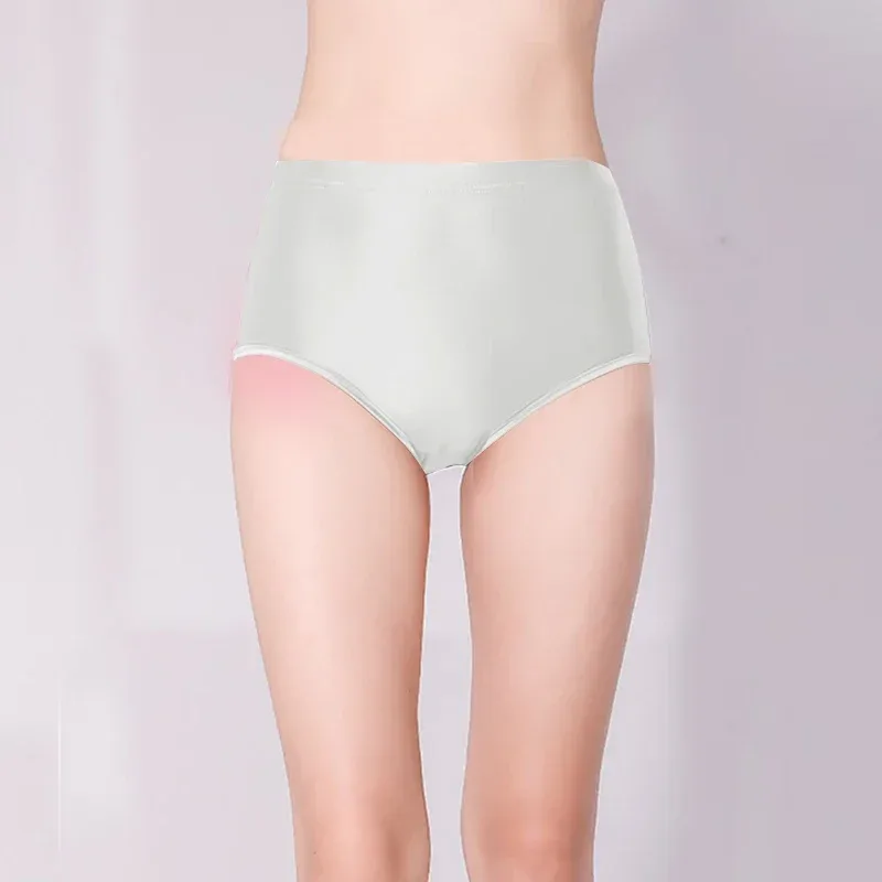 Glossy Seamless Spandex Shorts Silky Smooth Sexy Solid Pants High Waist Tights Biker Running Workout underwear men briefs