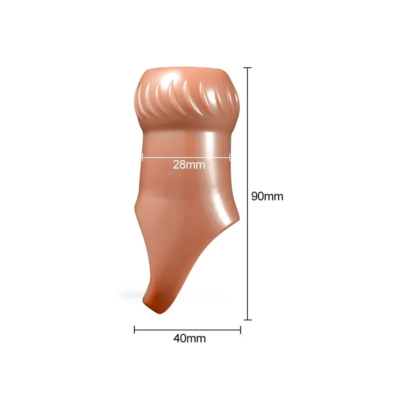 Realistisk Penis Extension Cock Sleeve Genanvendelig Silikone Penis Forstørrelse Forsinkelse Kondomer Til Mænd Dildo Enhancer Sexlegetøj Erotisk butik — image 11