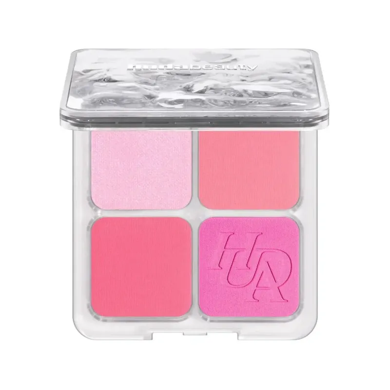 4-in-1 Women's Cosmetic Blush & Brush Set Matte Shimmer Long-Lasting Daily Use Eye Check Palette Filter Flush Beauty Tools — image 16