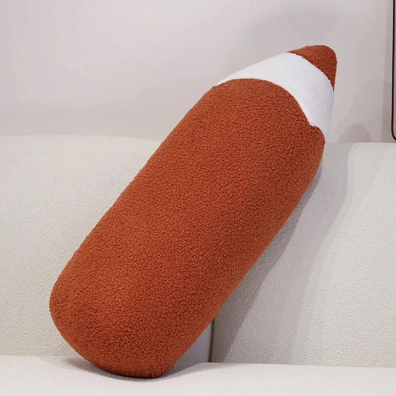 70CM Cartoon Colored Pencil Plush Pillow Soft Sofa Room Cushion Simulation Crayon Toys Nice Gifts — image 13